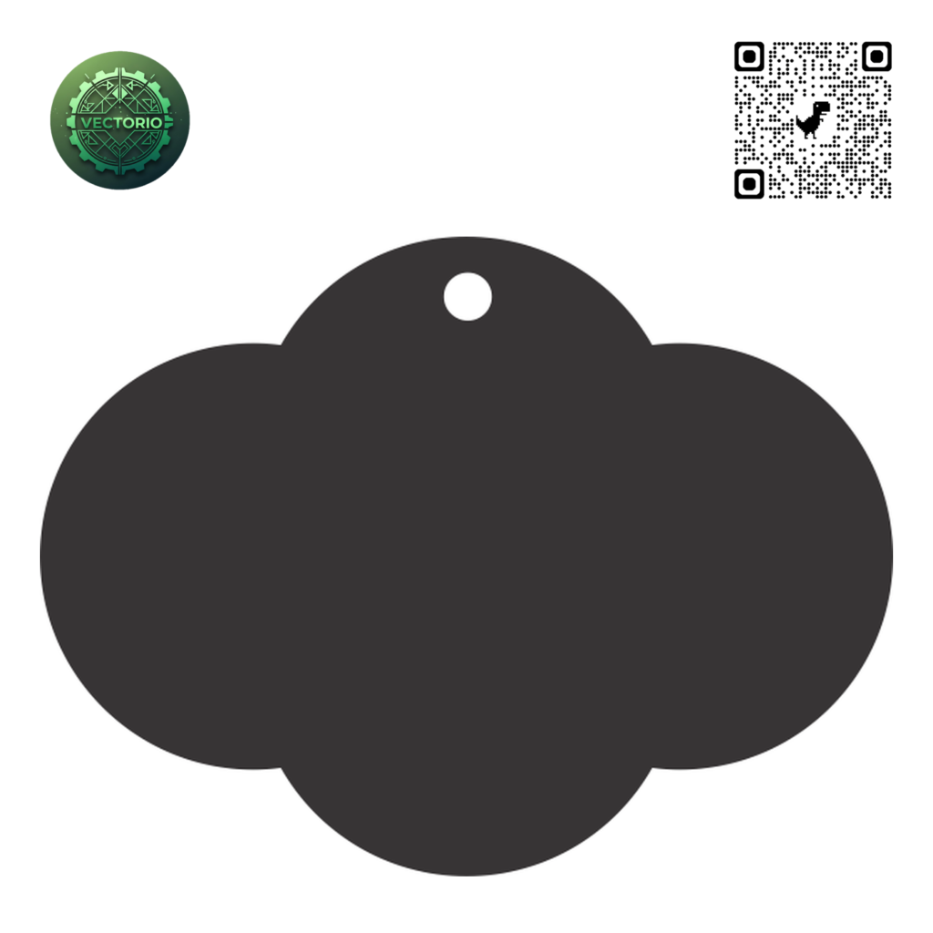 HANG TAG 8 vector design for laser cutting and engraving