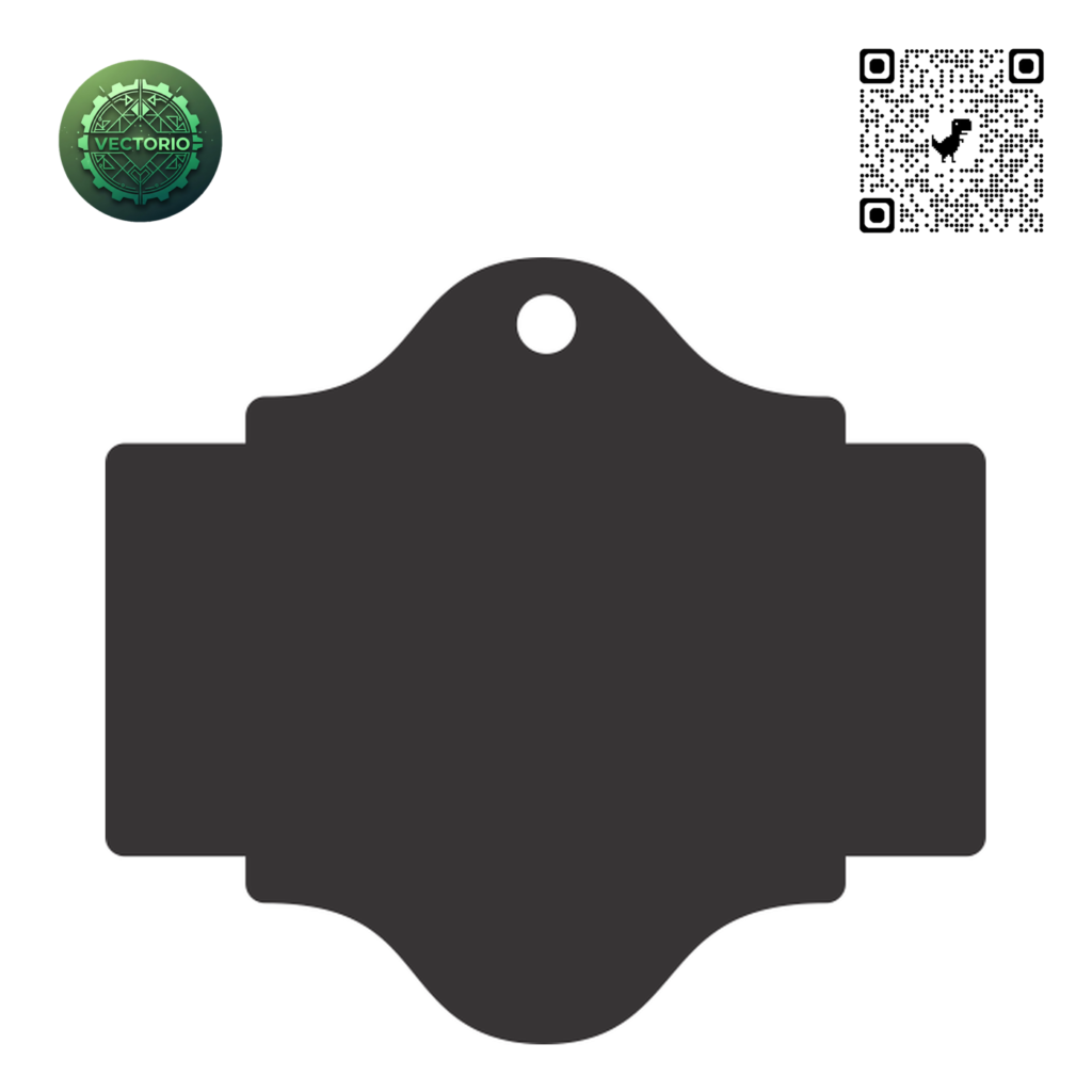 HANG TAG 80 vector design for laser cutting and engraving