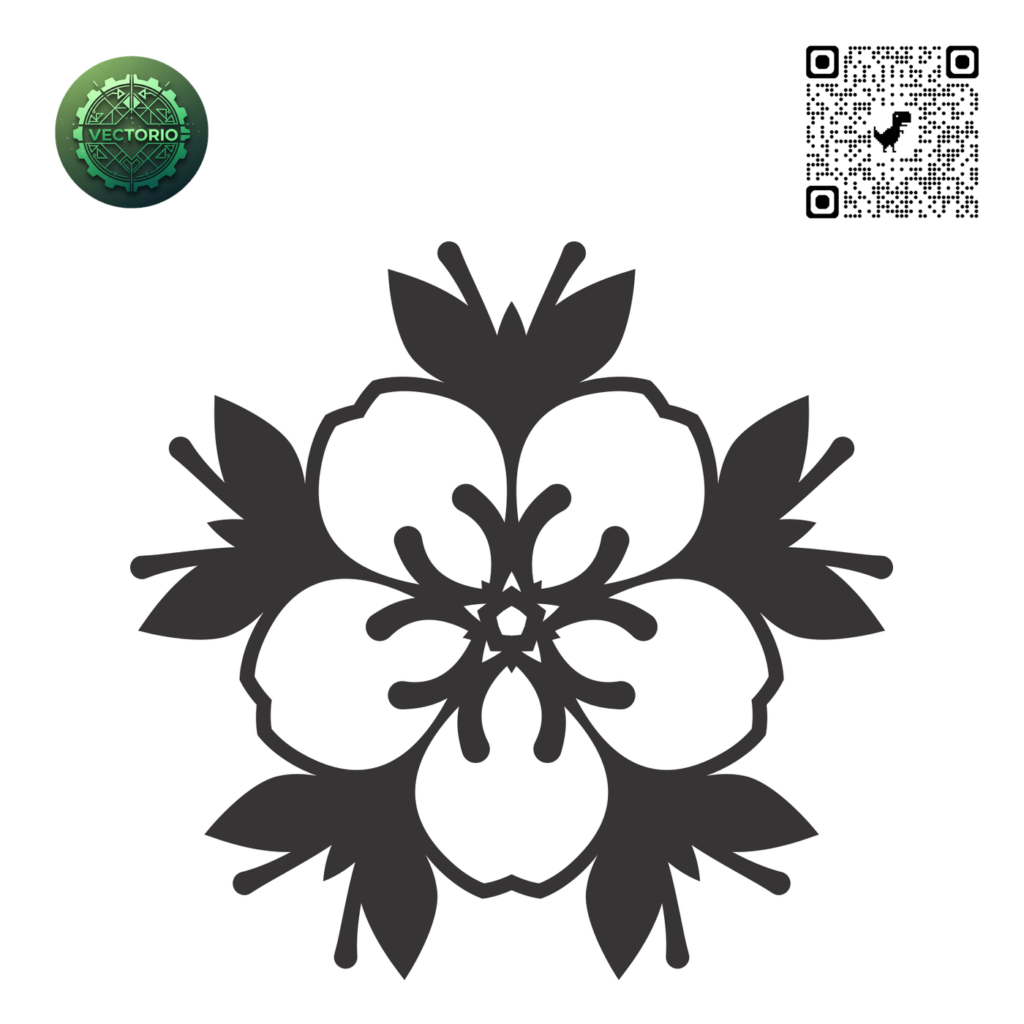 MANDALA 102 vector design for laser cutting and engraving