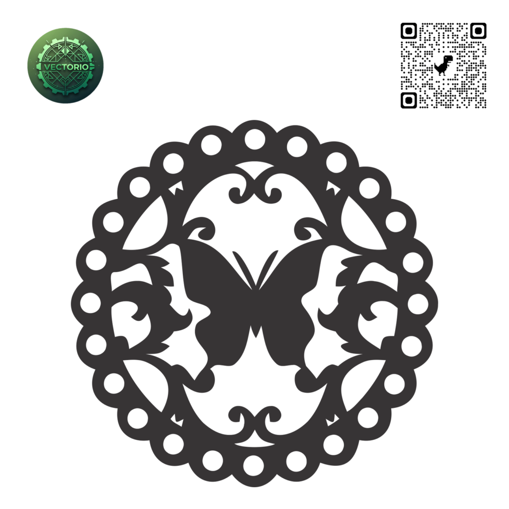 MANDALA 20 vector design for laser cutting and engraving