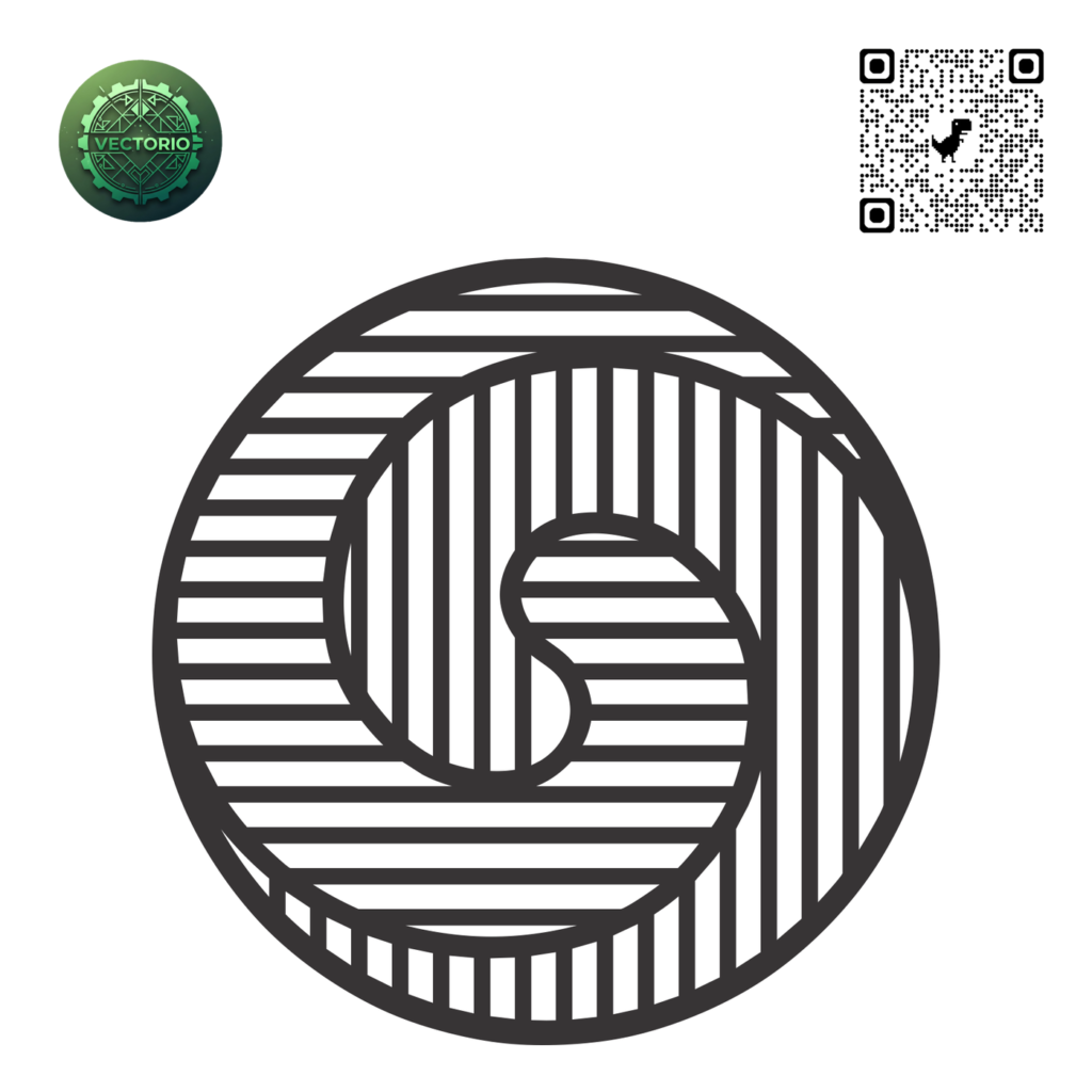 MANDALA 24 vector design for laser cutting and engraving