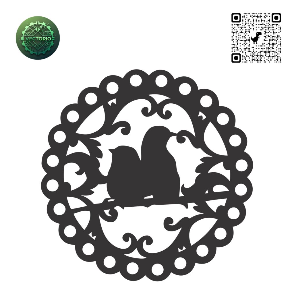 MANDALA 33 vector design for laser cutting and engraving