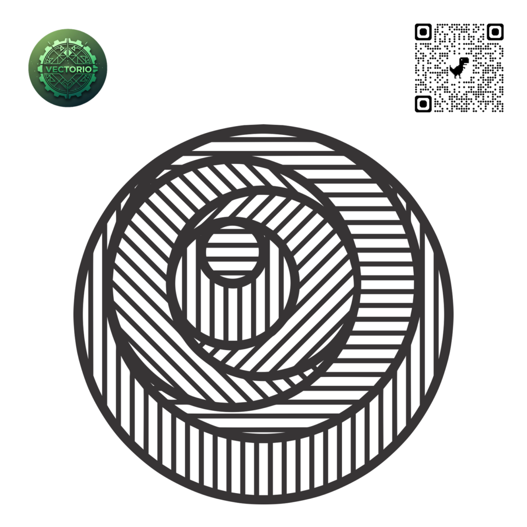 MANDALA 46 vector design for laser cutting and engraving