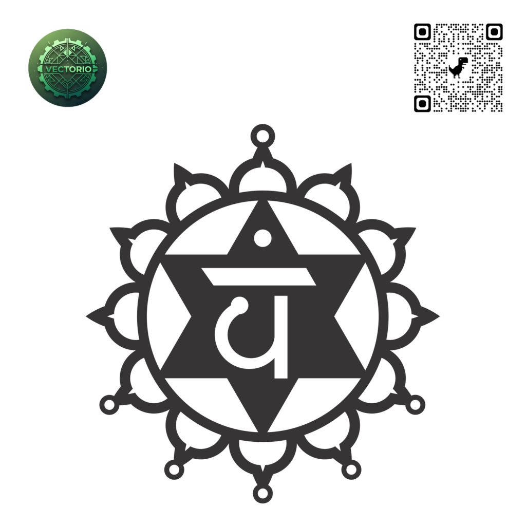 MANDALA FOR DREAMCATCHER 32 vector design for laser cutting and engraving