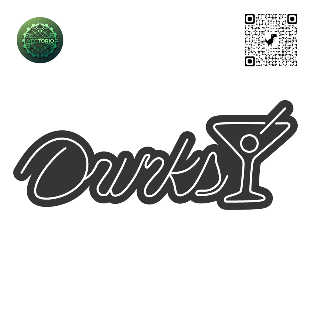 NEON LED - DRINKS vector design for laser cutting and engraving