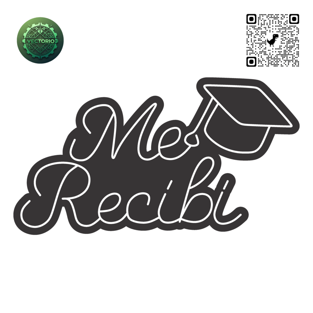 NEON LED - ME RECIBI vector design for laser cutting and engraving