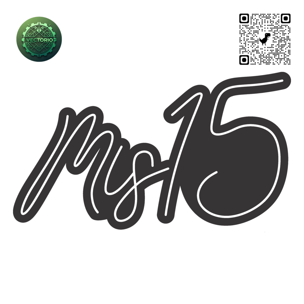 NEON LED - MIS 15 vector design for laser cutting and engraving
