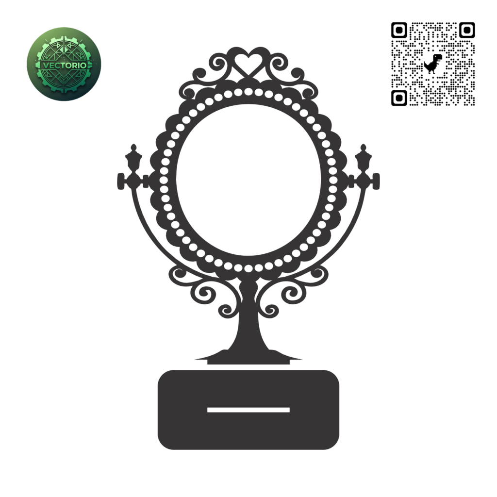 DECORATIVE TABLETOP FRAME 3 vector design for laser cutting and engraving