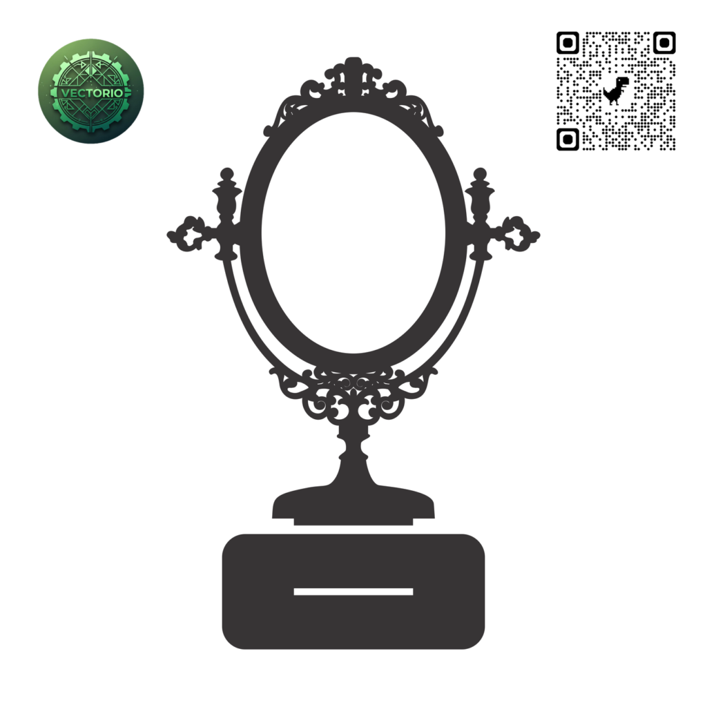 DECORATIVE TABLETOP FRAME 4 vector design for laser cutting and engraving