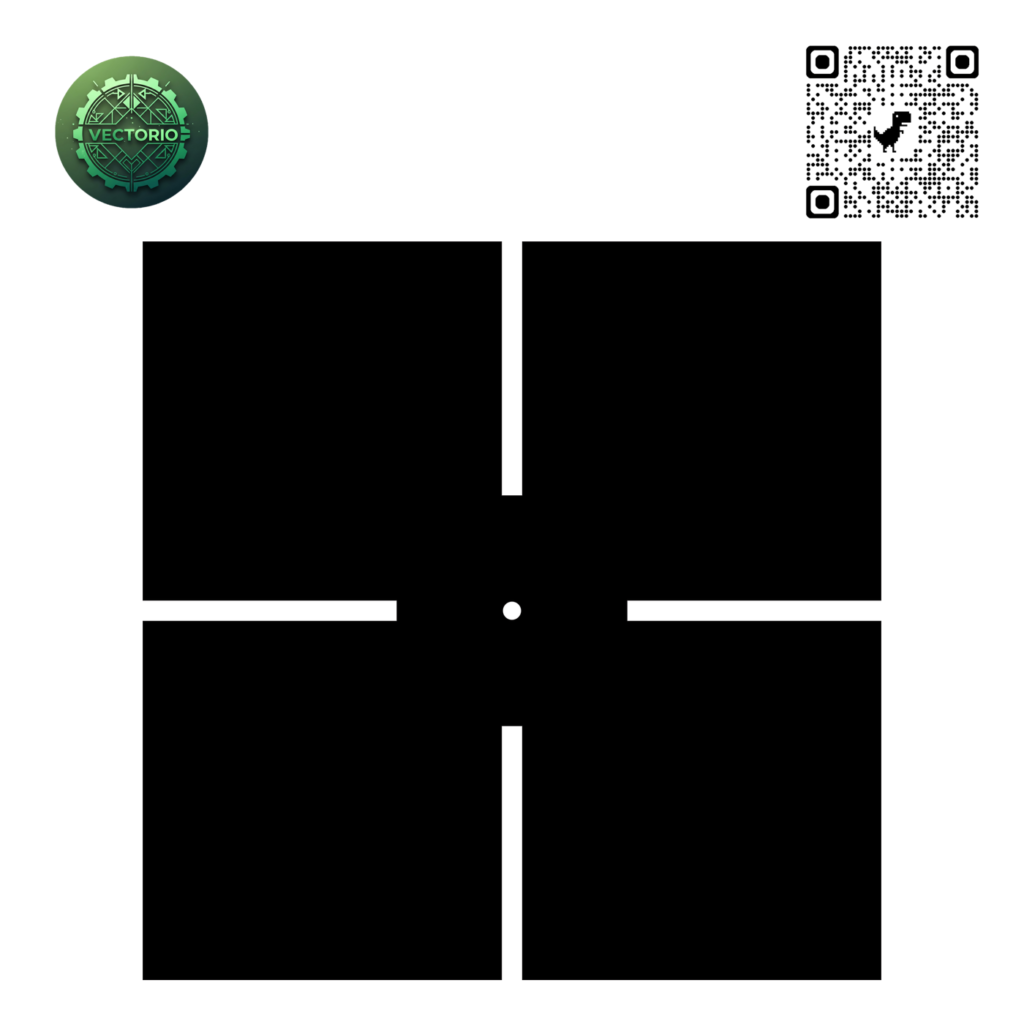 SIMPLE WALL CLOCK 2 vector design for laser cutting and engraving