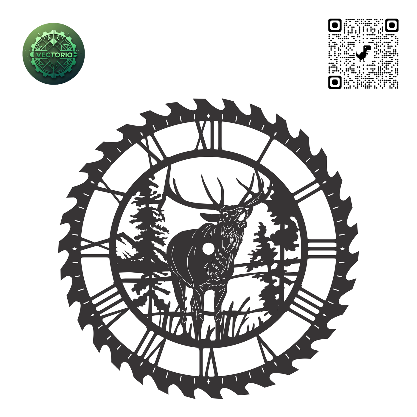 THE SIMPSONS KRUSTY vector design for laser cutting and engraving