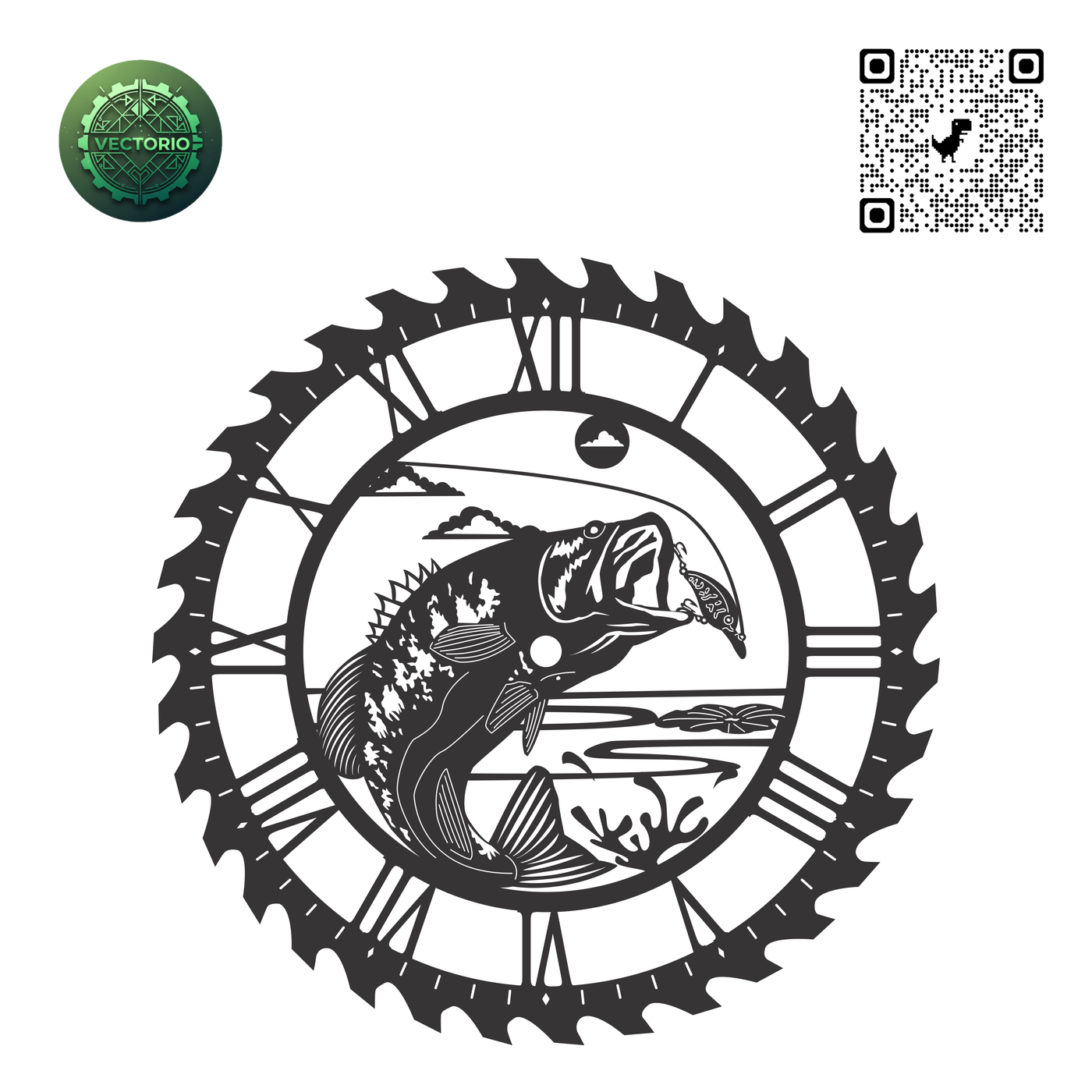 THE SIMPSONS KRUSTY vector design for laser cutting and engraving