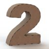 3D Numbers 0-9 Vector Pack - Laser Cut & CNC Files (CDR, DXF, SVG, EPS, AI)