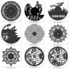 2019-02-12 (6) 140 Wall Clock Vector Pack - Laser Cut & CNC Files (CDR, DXF, SVG, EPS, AI)