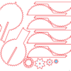 2019-02-15 (1) 5 Cactus 3D Models Vector Pack - Laser Cut & CNC Files (CDR, DXF, SVG, EPS)