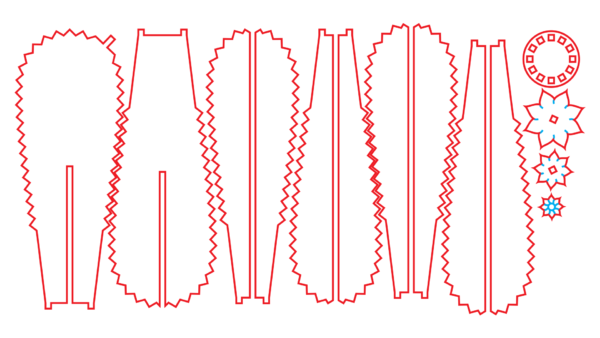 2019-02-15 (4) 5 Cactus 3D Models Vector Pack - Laser Cut & CNC Files (CDR, DXF, SVG, EPS)