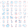 2019-08-23 (2) 240 Cute Animals Figures Vector Pack - Laser Cut & CNC Files (CDR, DXF, SVG, EPS, AI)