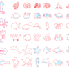 2019-08-23 (5) 240 Cute Animals Figures Vector Pack - Laser Cut & CNC Files (CDR, DXF, SVG, EPS, AI)