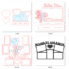 70 Mom & Family Photo Frames Vector Pack - Laser Cut & CNC Files (CDR, DXF, SVG, EPS, AI)