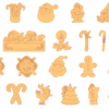 250 Christmas Figures Vector Pack - Laser Cut & CNC Files (CDR, DXF, SVG, EPS, AI)