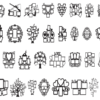2019-11-17 (1) 62 Multiple Frames Vector Pack - Laser Cut & CNC Files (CDR, DXF, SVG, EPS, AI)