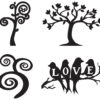60 Tree of Life Vector Pack - Laser Cut & CNC Files (CDR, DXF, SVG, EPS, AI)