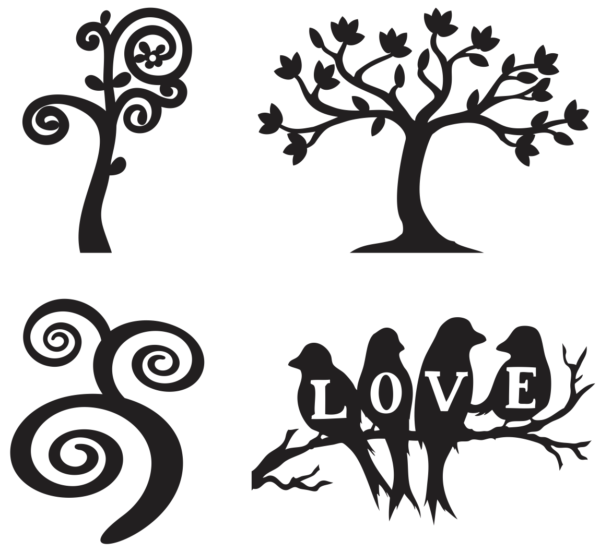 60 Tree of Life Vector Pack - Laser Cut & CNC Files (CDR, DXF, SVG, EPS, AI)