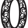 2019-11-19 (21) Ornament Numbers 0-9 Vector Pack - Laser Cut & CNC Files (CDR, DXF, SVG, EPS, AI)