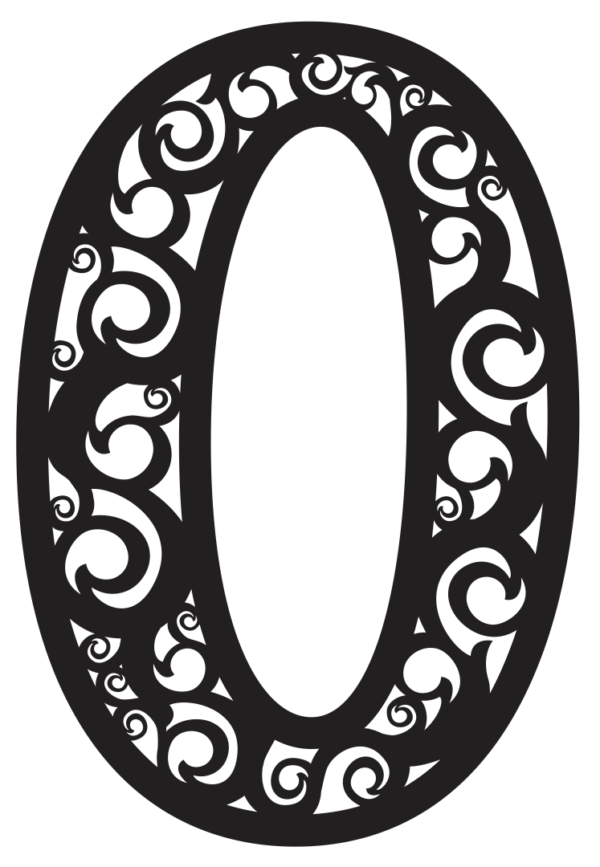 2019-11-19 (21) Ornament Numbers 0-9 Vector Pack - Laser Cut & CNC Files (CDR, DXF, SVG, EPS, AI)