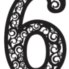 2019-11-19 (27) Ornament Numbers 0-9 Vector Pack - Laser Cut & CNC Files (CDR, DXF, SVG, EPS, AI)