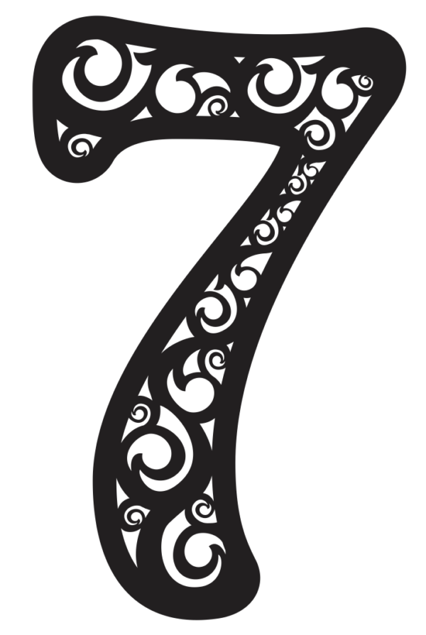 2019-11-19 (28) Ornament Numbers 0-9 Vector Pack - Laser Cut & CNC Files (CDR, DXF, SVG, EPS, AI)