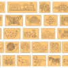 100 Puzzle For Children Vector Pack - Laser Cut & CNC Files (CDR, DXF, SVG, EPS, AI)