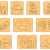 100 Puzzle For Children Vector Pack - Laser Cut & CNC Files (CDR, DXF, SVG, EPS, AI)