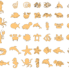 2019-11-21 (14) 240 Cute Animals Figures Vector Pack - Laser Cut & CNC Files (CDR, DXF, SVG, EPS, AI)
