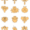 2019-11-21 (19) 240 Cute Animals Figures Vector Pack - Laser Cut & CNC Files (CDR, DXF, SVG, EPS, AI)