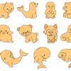 2019-11-21 (21) 240 Cute Animals Figures Vector Pack - Laser Cut & CNC Files (CDR, DXF, SVG, EPS, AI)