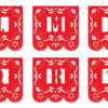 2019-11-22 (25) 40 Mexican Papel Picado Vector Pack - Laser Cut & CNC Files (CDR, DXF, SVG, EPS, AI)