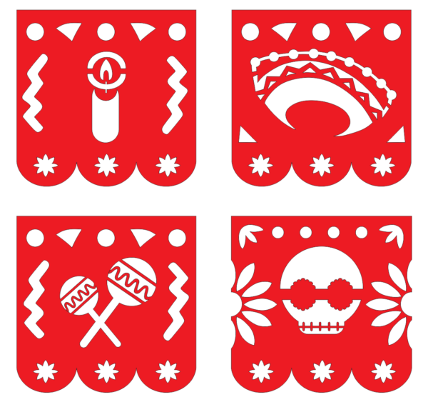 2019-11-22 (27) 40 Mexican Papel Picado Vector Pack - Laser Cut & CNC Files (CDR, DXF, SVG, EPS, AI)