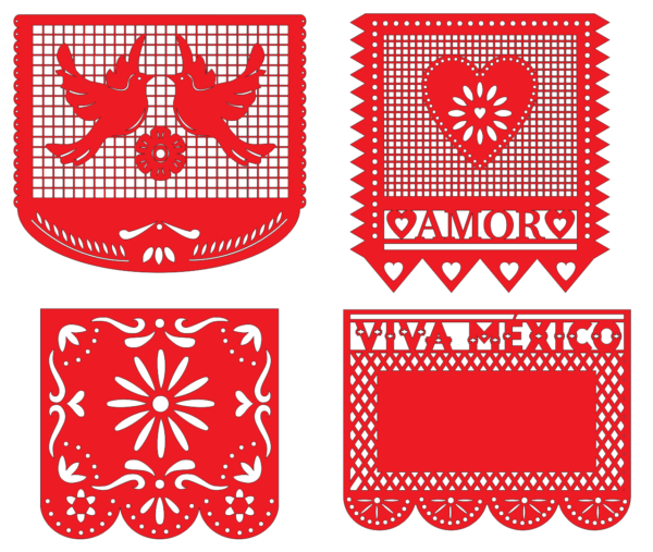 2019-11-22 (30) 40 Mexican Papel Picado Vector Pack - Laser Cut & CNC Files (CDR, DXF, SVG, EPS, AI)