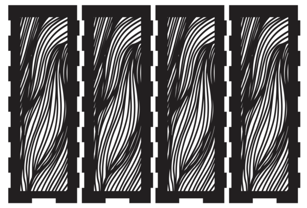 8 Table Lamp Models Vector Pack - Laser Cut & CNC Files (CDR, DXF, SVG, EPS, AI)