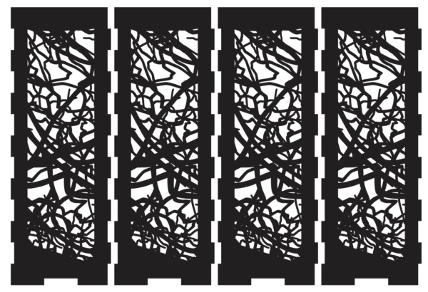 8 Table Lamp Models Vector Pack - Laser Cut & CNC Files (CDR, DXF, SVG, EPS, AI)