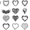 2019-12-31 (2) 260 Heart Valentine Day Vector Pack - Laser Cut & CNC Files (CDR, DXF, SVG, EPS, AI)