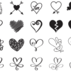 2019-12-31 (3) 260 Heart Valentine Day Vector Pack - Laser Cut & CNC Files (CDR, DXF, SVG, EPS, AI)