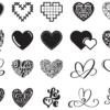 2019-12-31 (6) 260 Heart Valentine Day Vector Pack - Laser Cut & CNC Files (CDR, DXF, SVG, EPS, AI)
