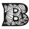 Alphabet Carved Letters Vector Pack - Laser Cut & CNC Files (CDR, DXF, SVG, EPS, AI)