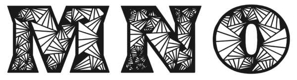 Alphabet Carved Letters Vector Pack - Laser Cut & CNC Files (CDR, DXF, SVG, EPS, AI)