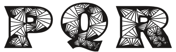 Alphabet Carved Letters Vector Pack - Laser Cut & CNC Files (CDR, DXF, SVG, EPS, AI)