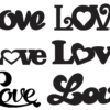 70 Love Valentine Day Vector Pack - Laser Cut & CNC Files (CDR, DXF, SVG, EPS, AI)