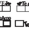 2020-01-14 (3) 55 Valentine Photo Frames Vector Pack - Laser Cut & CNC Files (CDR, DXF, SVG, EPS, AI)