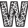 Alphabet Flourish Letters Vector Pack - Laser Cut & CNC Files (CDR, DXF, SVG, EPS, AI)